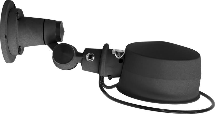 Applique LAK L1000R avec interrupteur sans bras, Ø150, Noir martelé Applique LAK L1000R avec interrupteur sans bras, Ø150, Noir martelé