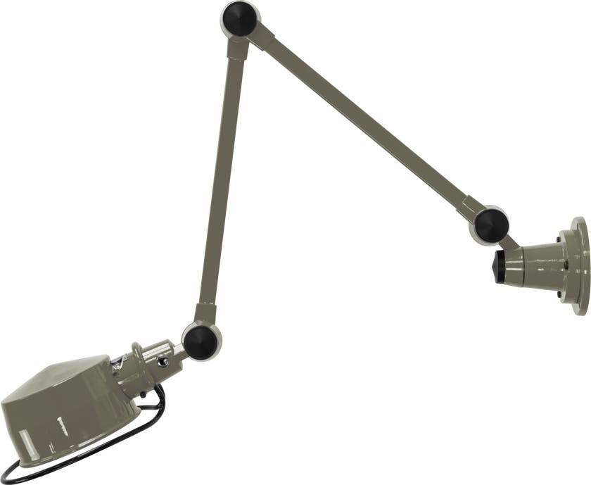 Applique LAK L4401 de Jieldé, sans interrupteur, Kaki gris Applique LAK L4401 de Jieldé, sans interrupteur, Kaki gris
