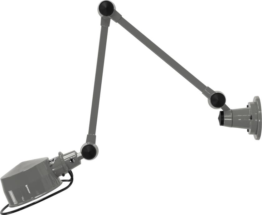 Applique LAK L4401R de Jieldé, avec interrupteur, Gris souris Applique LAK L4401R de Jieldé, avec interrupteur, Gris souris