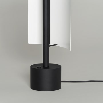 Lampe à poser LÁMINA 45 Métal Noir