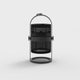 La lampe PETITE, Structure noire, Noir