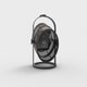 La lampe PETITE, Structure noire, Taupe