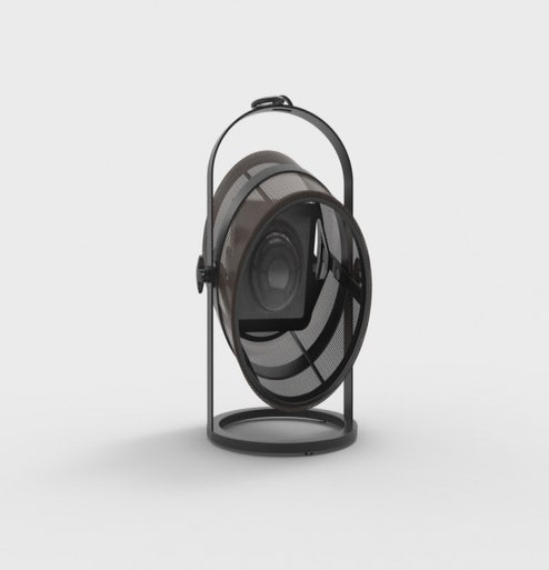 La lampe PETITE de MAIORI, Structure noire, Taupe