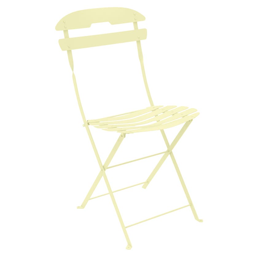 Chaise LA MÔME de Fermob, Citron givré Chaise LA MÔME de Fermob, Citron givré