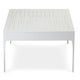 Table basse INFINITY de Ethimo, Warmwhite