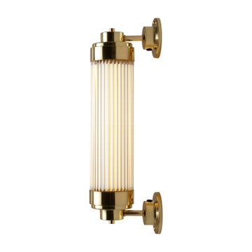 Applique PILLAR OFFSET de Davey Lighting, Laiton poli