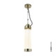 Suspension PILLAR de Davey Lighting, Laiton poli