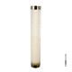Applique PILLAR ÉTROITE LED H.60, Laiton poli