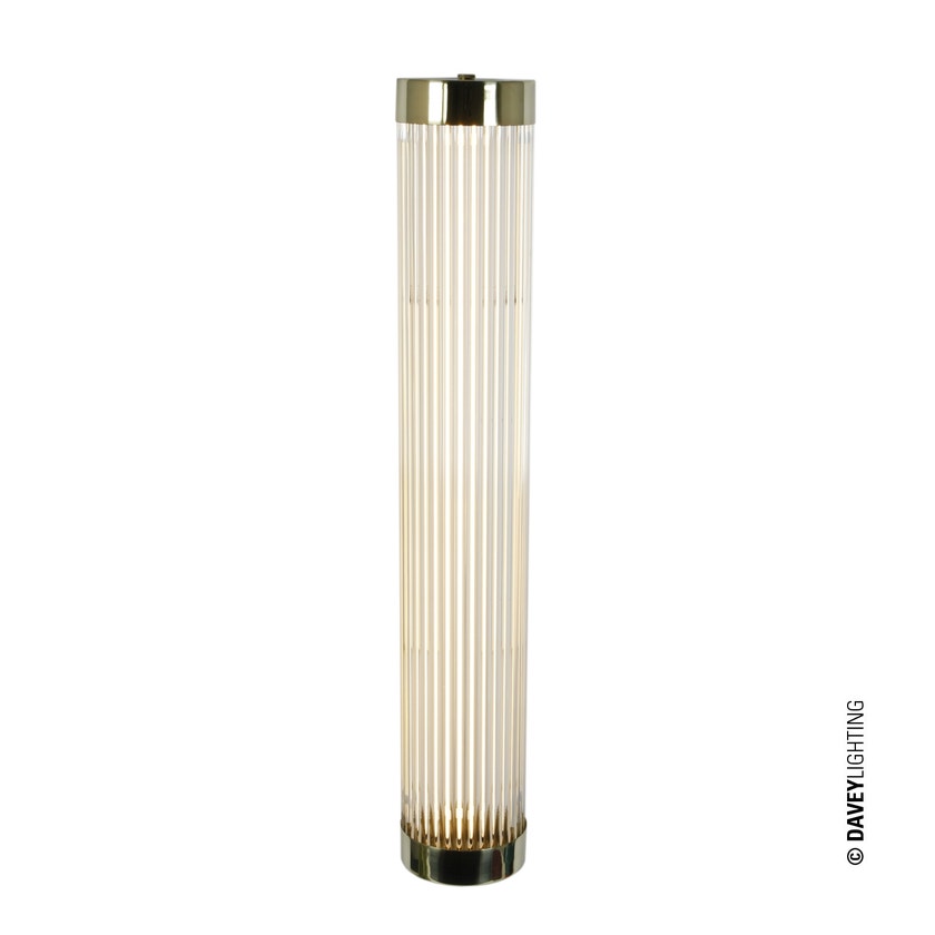 Applique PILLAR ÉTROITE LED H.60 de Davey Lighting, Laiton poli Applique PILLAR ÉTROITE LED H.60 de Davey Lighting, Laiton poli