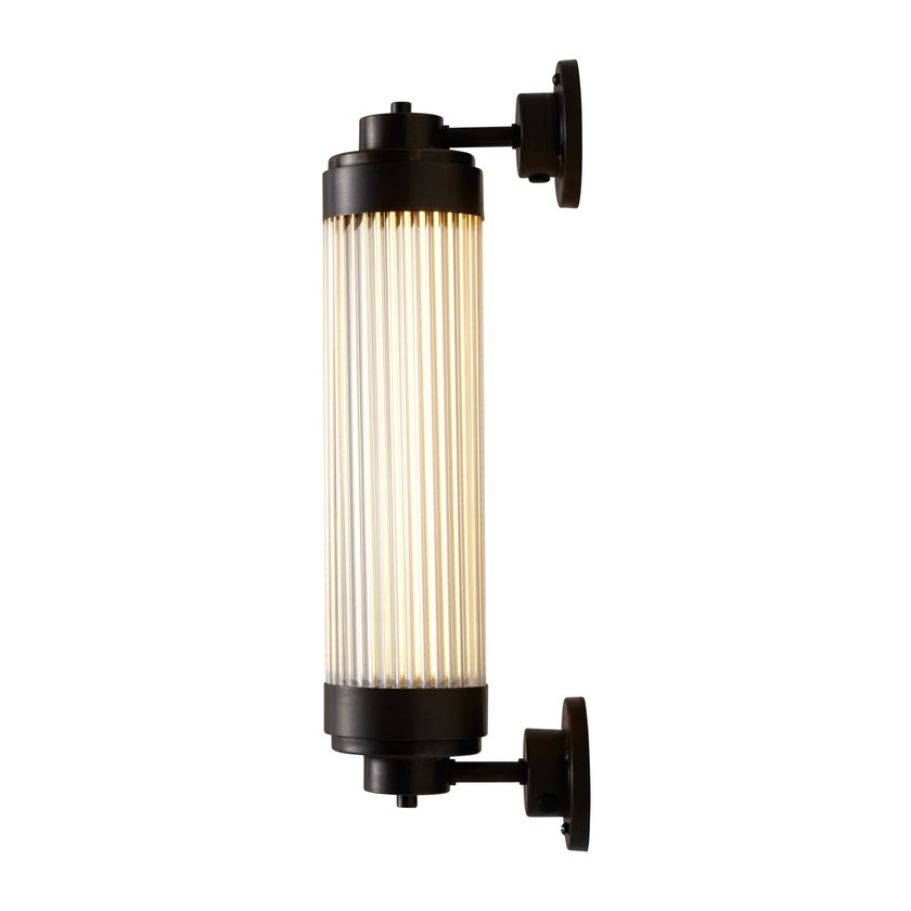Applique PILLAR OFFSET de Davey Lighting, Laiton vieilli Applique PILLAR OFFSET de Davey Lighting, Laiton vieilli