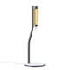 Lampadaire BODOM, Charbon finition laiton