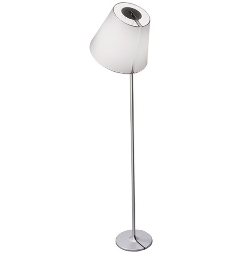 Lampadaire MELAMPO MEGA, de Artemide, Aluminium Gris