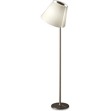 Lampadaire MELAMPO TERRA de Artemide, Bronze - Écru 