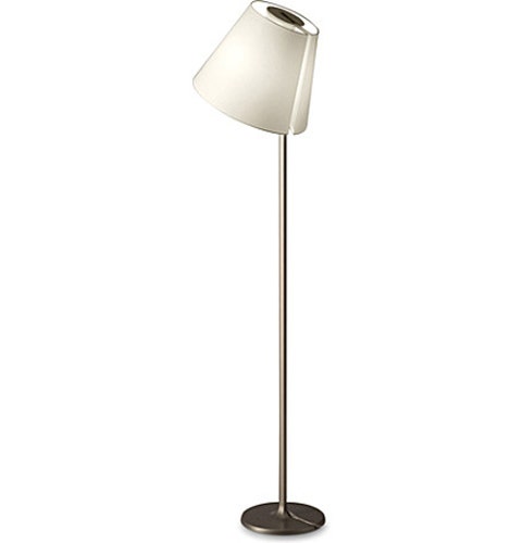 Lampadaire MELAMPO TERRA de Artemide, Bronze - Écru 