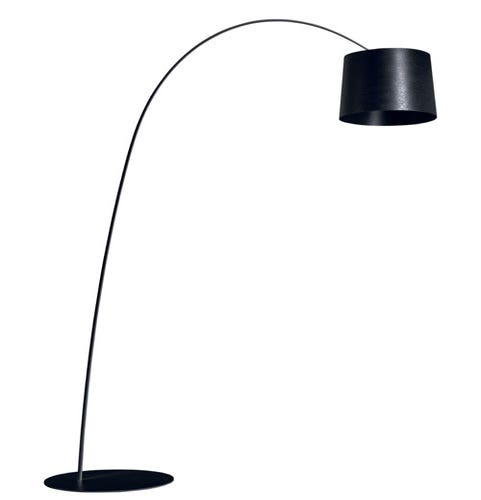 LAMPADAIRE LED TWIGGY, Noir de FOSCARINI