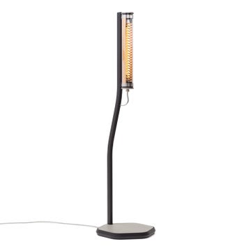 Lampadaire BODOM de Sammode, Charbon finition cuivre