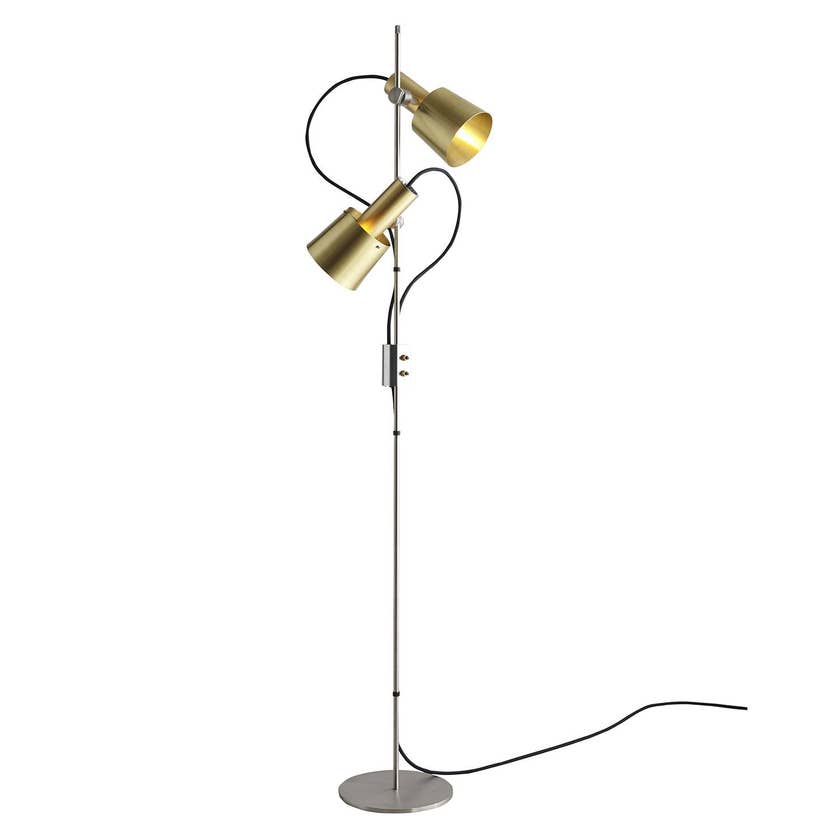 Lampadaire CHESTER de Original BTC, Laiton Lampadaire CHESTER de Original BTC, Laiton