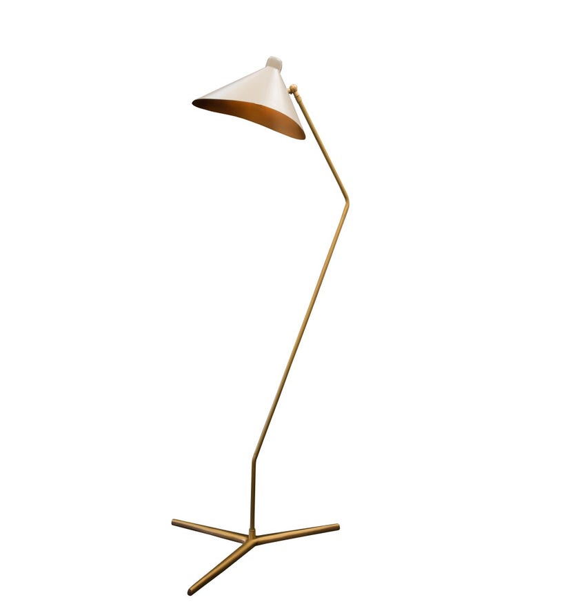 Lampadaire DINO de Gong, Blanc