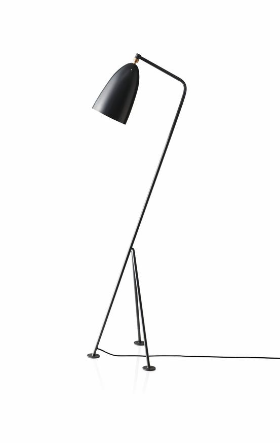 Lampadaire Gräshoppa de Gubi, Gris anthracite Lampadaire Gräshoppa de Gubi, Gris anthracite