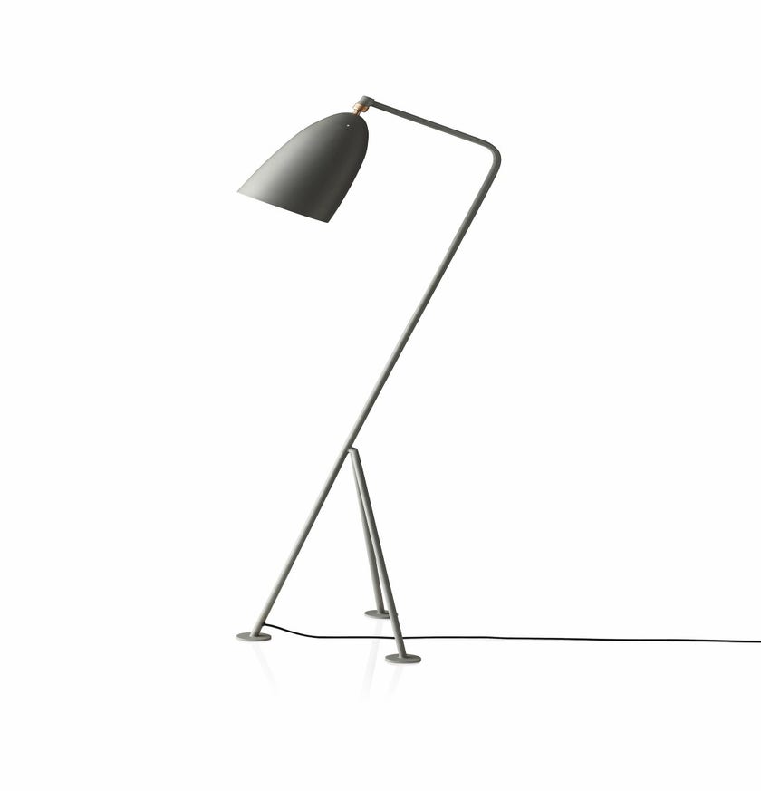 Lampadaire Gräshoppa de Gubi, Gris bleuté