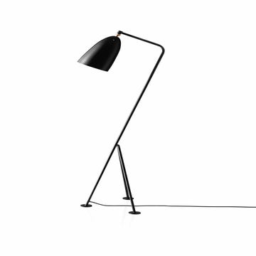 Lampadaire Gräshoppa de Gubi, Noir