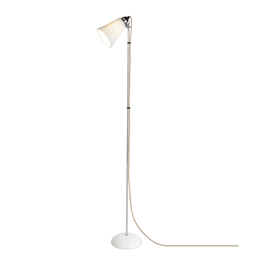 Lampadaire HECTOR MEDIUM PLEAT d'Original BTC, Naturel