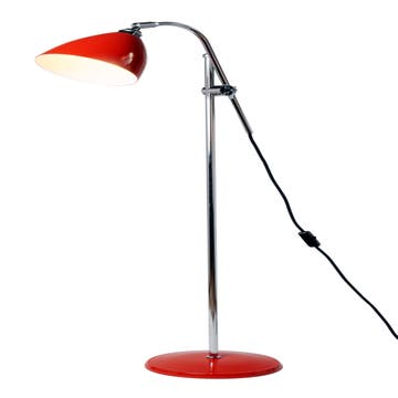Lampadaire TASK d'Original BTC, Rouge
