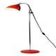 Lampadaire TASK, Rouge