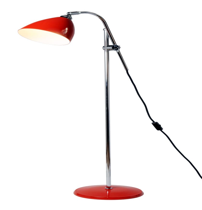 Lampadaire TASK d'Original BTC, Rouge