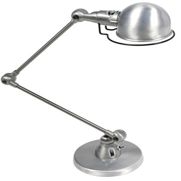 Lampe de bureau SIGNAL SI333 de Jieldé, Acier brossé
