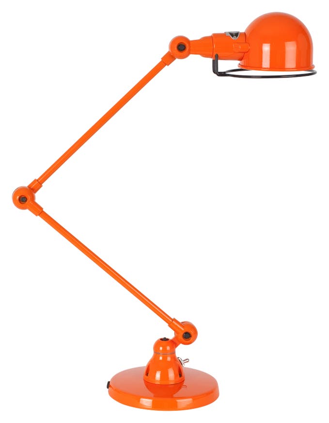 Lampe de bureau SIGNAL SI333 de Jieldé, Orange Lampe de bureau SIGNAL SI333 de Jieldé, Orange