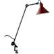 Lampe architecte N°201 de DCW, Rouge, Abat-jour conique