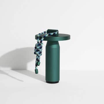 Lampe portable QUASAR de Petite Friture, Vert Émeraude
