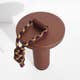 Lampe portable QUASAR de Petite Friture, Sienne Naturelle thumbnail
