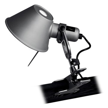 Applique TOLOMEO MICRO PINZA HALO de Artemide, Aluminium