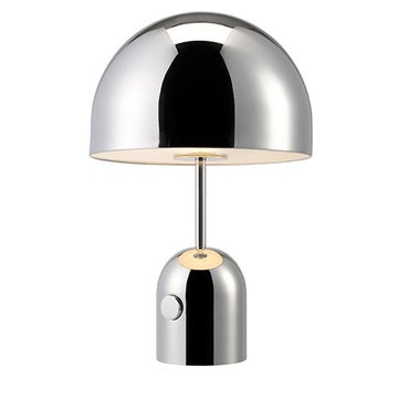 LAMPE A POSER BELL DE TOM DIXON, CHROME