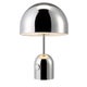 LAMPE A POSER BELL DE TOM DIXON, CHROME