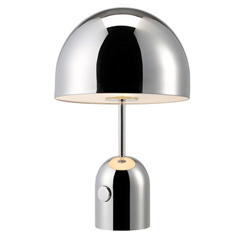 LAMPE A POSER BELL DE TOM DIXON, CHROME