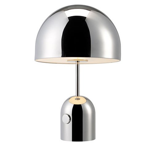LAMPE A POSER BELL DE TOM DIXON, CHROME LAMPE A POSER BELL DE TOM DIXON, CHROME