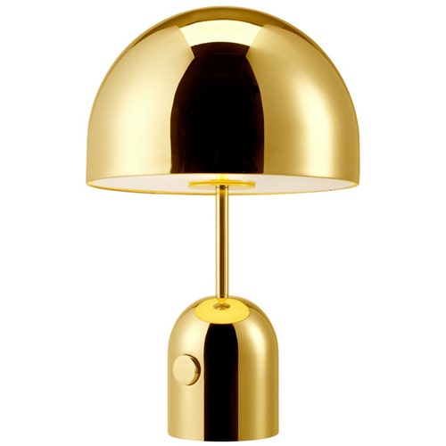 LAMPE A POSER BELL DE TOM DIXON, OR LAMPE A POSER BELL DE TOM DIXON, OR