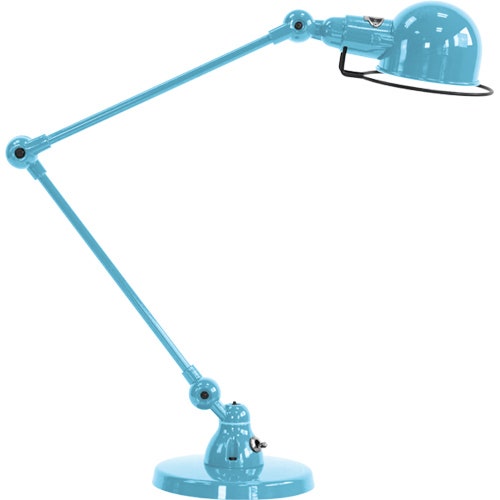 Lampe de bureau SIGNAL SI333 de Jieldé, Bleu pastel Lampe de bureau SIGNAL SI333 de Jieldé, Bleu pastel