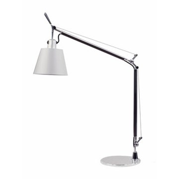Lampe à poser TOLOMEO BASCULANTE de Artemide, Diffuseur satin gris