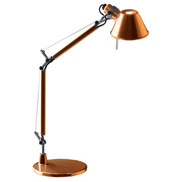 Lampe à poser TOLOMEO MICRO d'Artemide, Orange