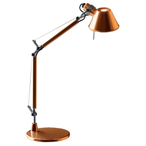 Lampe à poser TOLOMEO MICRO d'Artemide, Orange Lampe à poser TOLOMEO MICRO d'Artemide, Orange