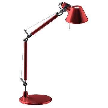 Lampe à poser TOLOMEO MICRO d'Artemide, Rouge