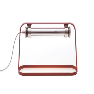 Lampe à poser ASTRUP de Sammode, Marsala intérieur argent