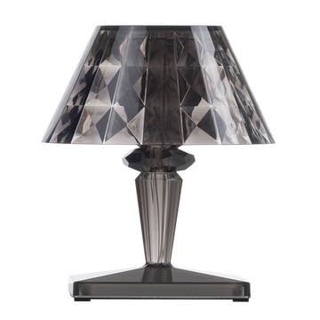 Lampe à poser BATTERY de Kartell, Fumé
