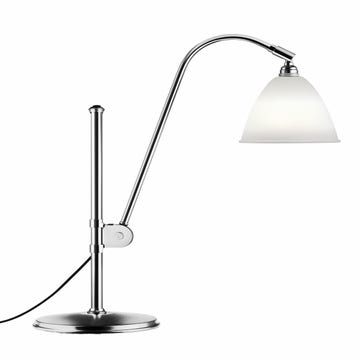 Lampe à poser BESTLITE BL1 de Gubi, Structure chrome, Bone china