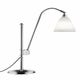 Lampe à poser BESTLITE BL1, Structure chrome, Bone china