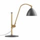 Lampe à poser BESTLITE BL1, Structure laiton, Gris